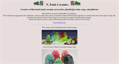 Desktop Screenshot of nfunkceramics.com